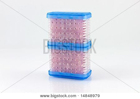 Szilikagél a tárolóban