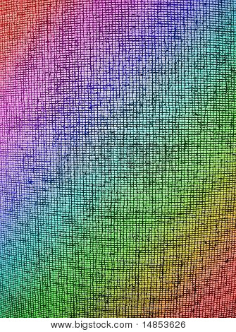 Textura pozadí abstraktní chaotické Rainbow tabulky