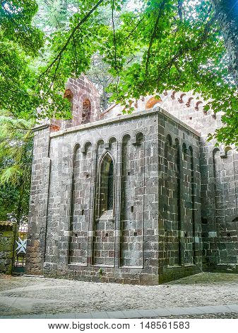 Hdr S Leonardo De Siete Fuentes Church In Santu Lussurgiu