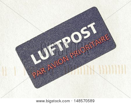 Vintage Looking Airmail