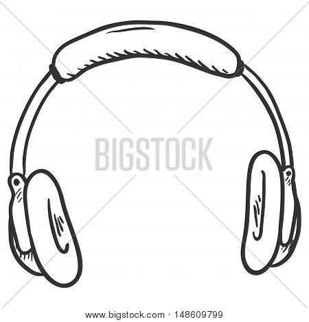 Vector Single Sketch Circumaural Headphones