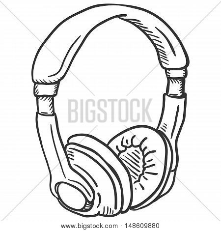 Vector Single Sketch Circumaural Headphones