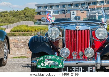 Antique Car In The Street