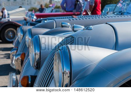 Antique Car In The Street