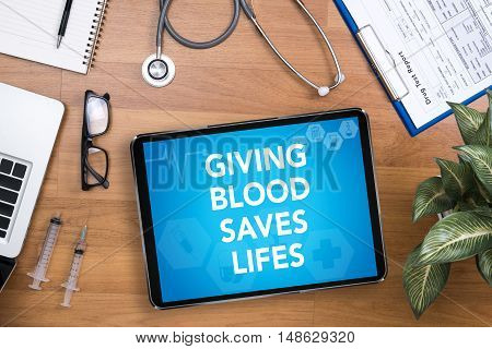 Giving Blood Saves Lifes