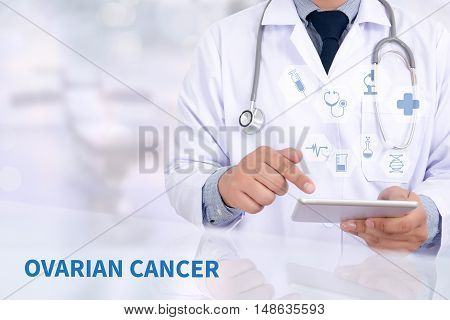 Ovarian Cancer Concept