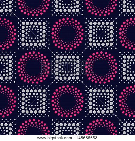 Colorful hand drawn geometric print. Vector seamless pattern with ethnic ornament for design textile, fabric, wrapping paper, package, wear, accessories.