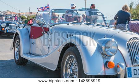 Parade Of Beautiful Old English Cars