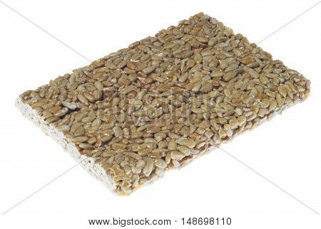 Kozinaki Of Sunflower On White Background