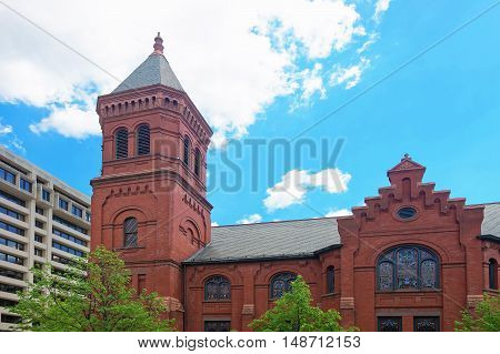Concordia German Evangelical Church And Rectory In Washington Dc Usa