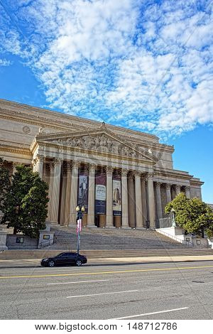 National Archives Building In Washington