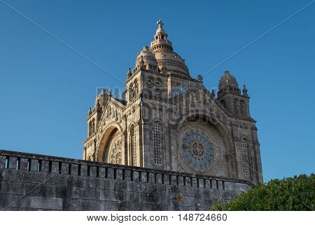 Santa Luzia Basilic in Viana do Castelo (North Portugal Minho).