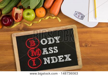 Top View, Fitness And Weight Loss Concept,