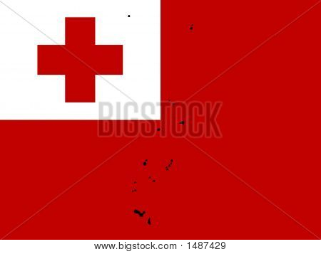 Kort over Tonga