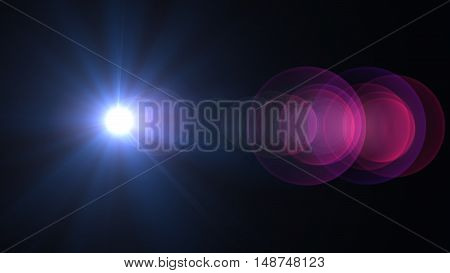 Abstract modern laser streak light on black background (super high resolution)