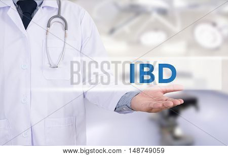 Ibd - Inflammatory Bowel Disease. Medical Concept