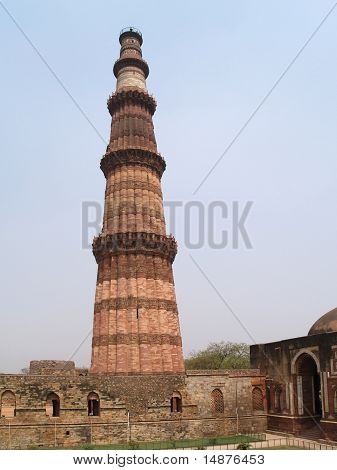 India, Delhi: Qutab Minar