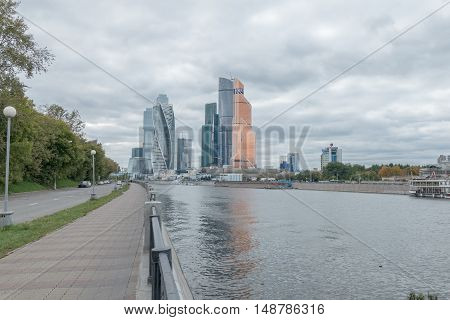 Moscow, Russia - September 25, 2016: Mosocw City