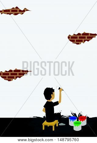 Man Paint