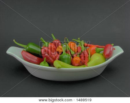 고추의 그릇