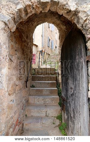 Villefranche de Conflent, France in September, 2016