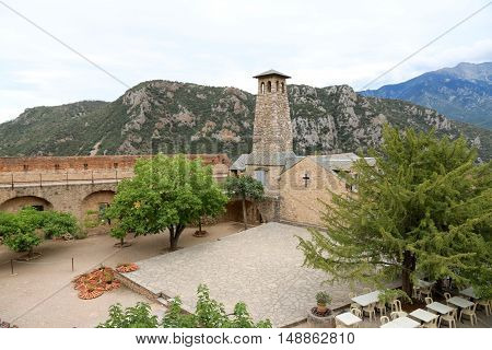 Villefranche de Conflent, France in September, 2016