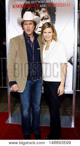 Will Ferrell and wife Viveca at the World premiere of 'Walk Hard' held at the Grauman's Chinese Theater in Hollywood, USA on December 12, 2007.