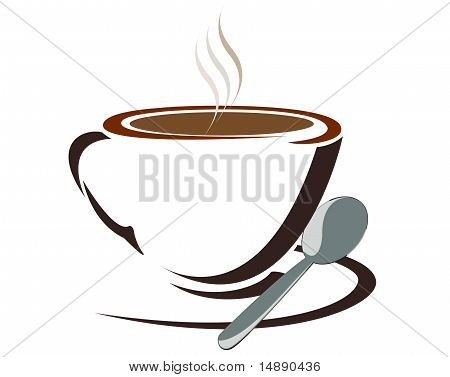 Tazza di caffè bianco