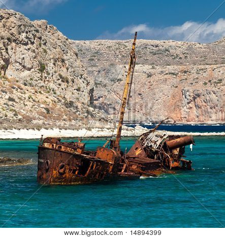 Gramvousa ø (Kreta, Grækenland)