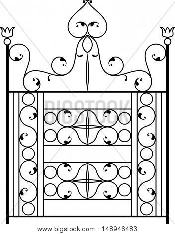 Wrought Iron Gate, Door, Fence, Window, Grill, Railing Design