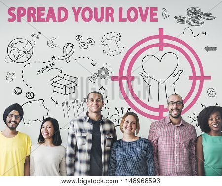 Donations Foundation Giving Help Welfare Charity Concept