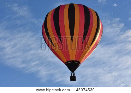 QUEENSBURY, NY - SEP 24: Balloon launch at dawn at the 2016 Adirondack Hot Air Balloon Festival held from Sep 22-25. Thousands of people attended the festival which is the largest of its kind on the East coast.