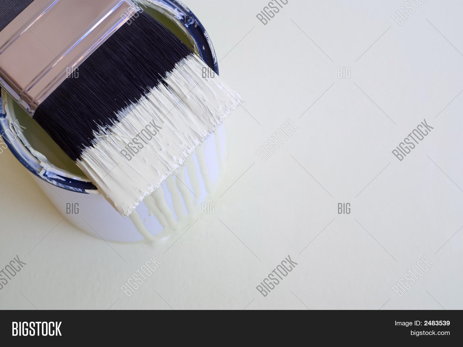 Paint Brush Tin Image & Photo (Free Trial) Bigstock