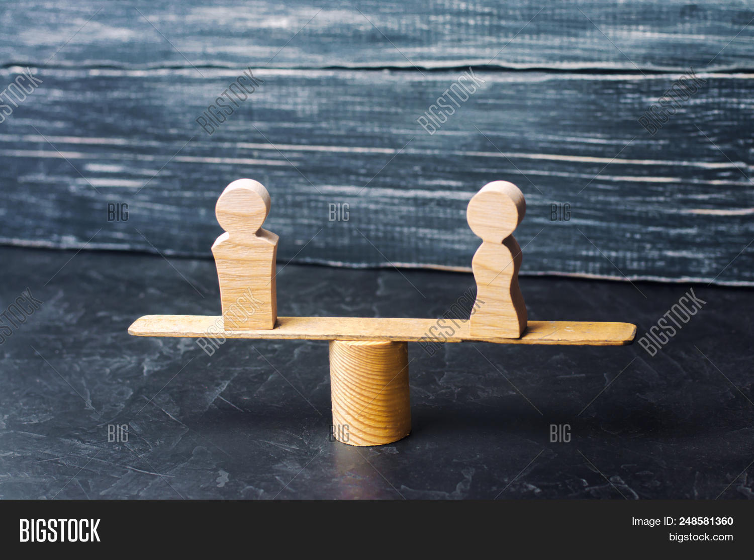 Figures Man Woman On Image & Photo (Free Trial) | Bigstock