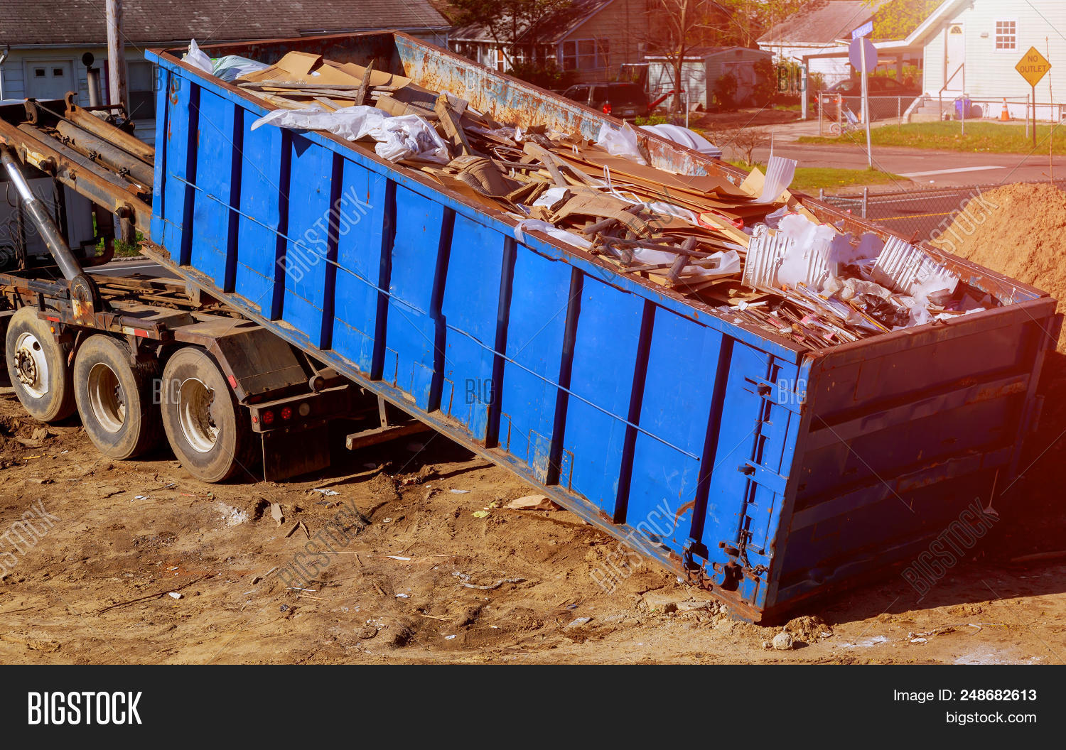 Industrial Garbage Bin Image & Photo (Free Trial) Bigstock