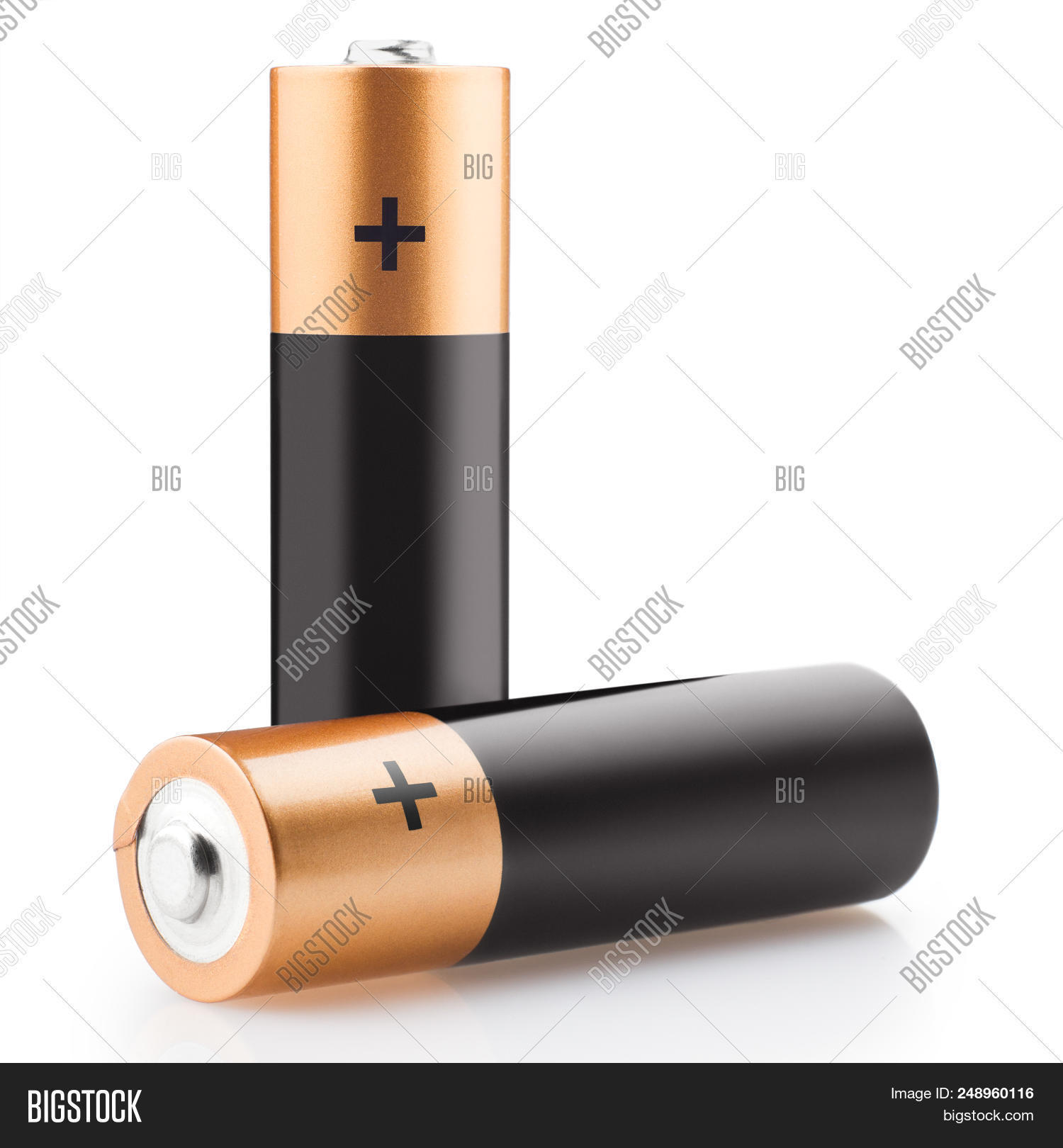 Aa Alkaline Battery On Image & Photo (Free Trial) | Bigstock