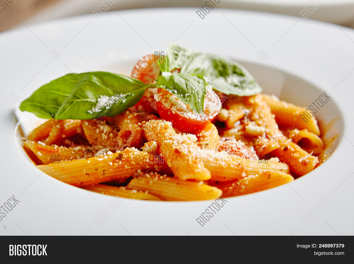 Tomato Penne Pasta Al Image & Photo (Free Trial) | Bigstock