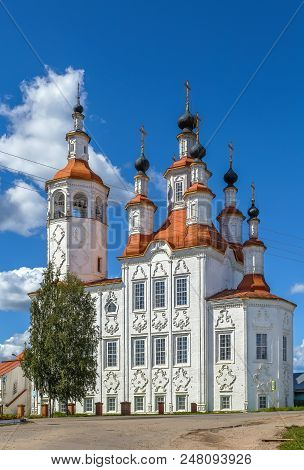 The Church Of The Entry Into Jerusalem, Totma, Russia.  This Style Is Sometimes Referred To As Totma