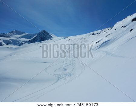 Beautiful Skitouring Day At Grossvenediger In Austria