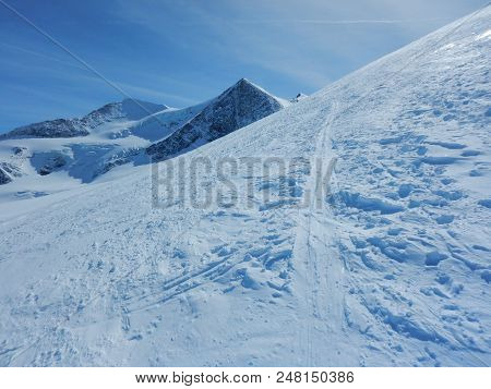Beautiful Skitouring Day At Grossvenediger In Austria