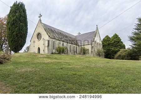 Saint Bedes Catholic Church In The Town Of Braidwood, New South Wales, Australia