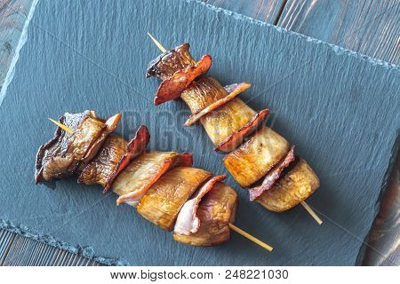 King Oyster Mushroom Skewers