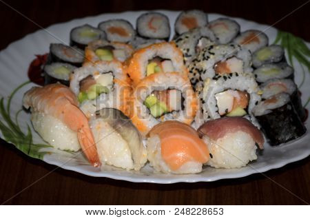 Japanese Varied Sushi