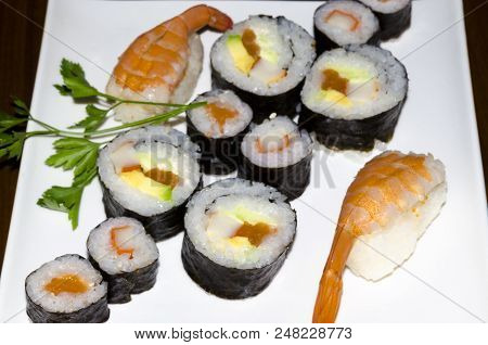Japanese Varied Sushi