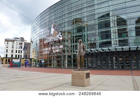 Grand Rapids, Mi / Usa - October 15, 2017:  The Van Andel Arena, Shown Here, Has Hosted Over Five Mi