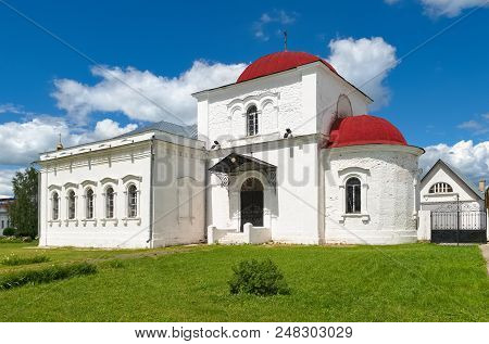 Kolomna Kremlin, View Of The Church Of St. Nicholas Gostiny, Built In 1501, Landmark