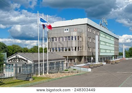 Kolomna, Russia - June 09, 2018: View Of The Botel 40th Meridian Arbat At The Shore Of The Moscow Ri