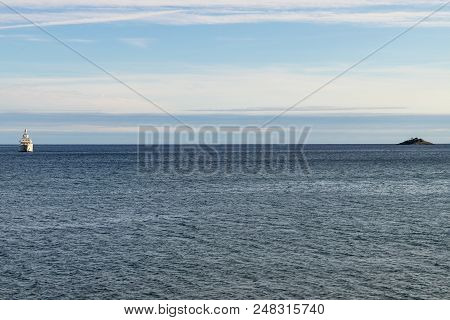 Seascape On A Sunny Day