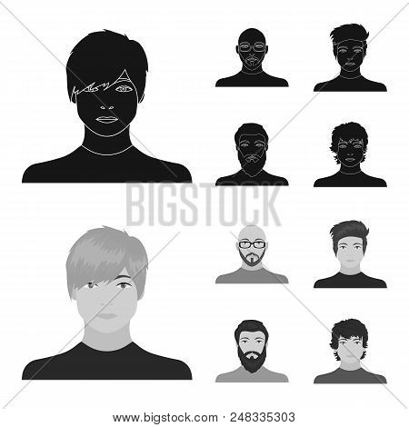 The Face Of A Bald Man With Glasses And A Beard, A Bearded Man, The Appearance Of A Guy With A Haird
