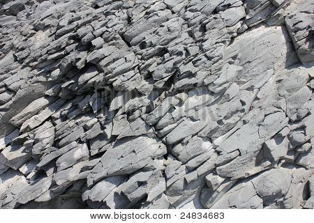 Erosion auf Küste Rock
